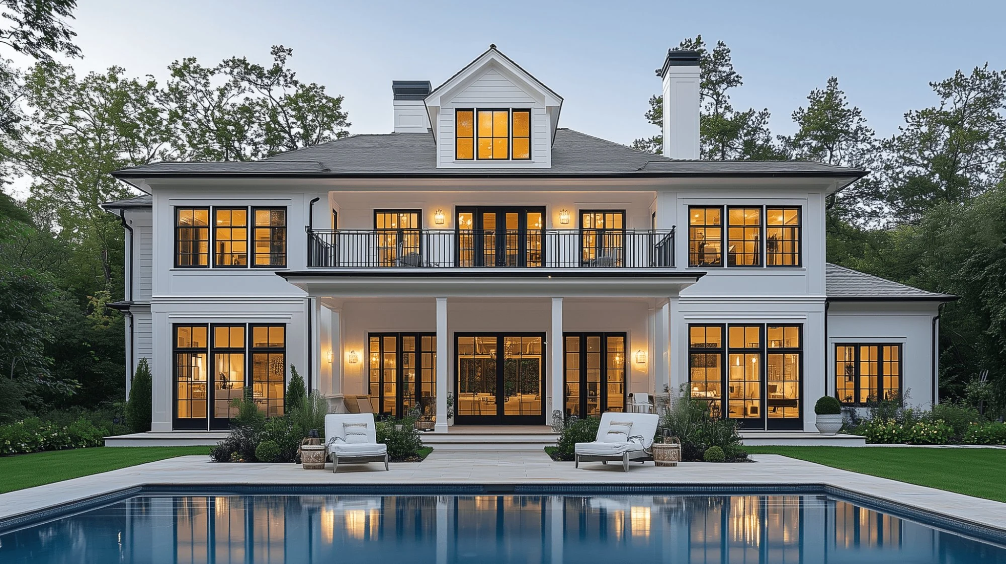 Pool and deck